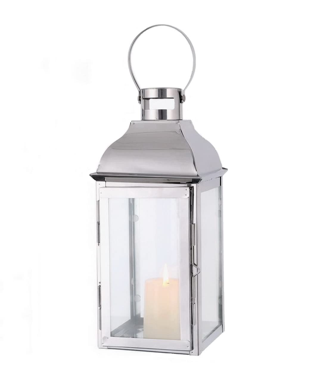 Amazon.com: JHY DESIGN Silver Decorative Lanterns 12.5''High